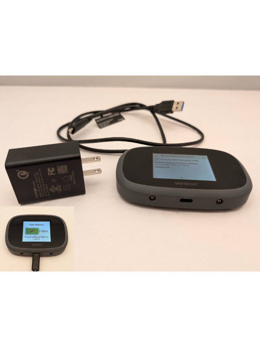 VERIZON / inseego Jetpack MiFi 4G LTE Mobile Hotspot | 8800L | USED | TESTED